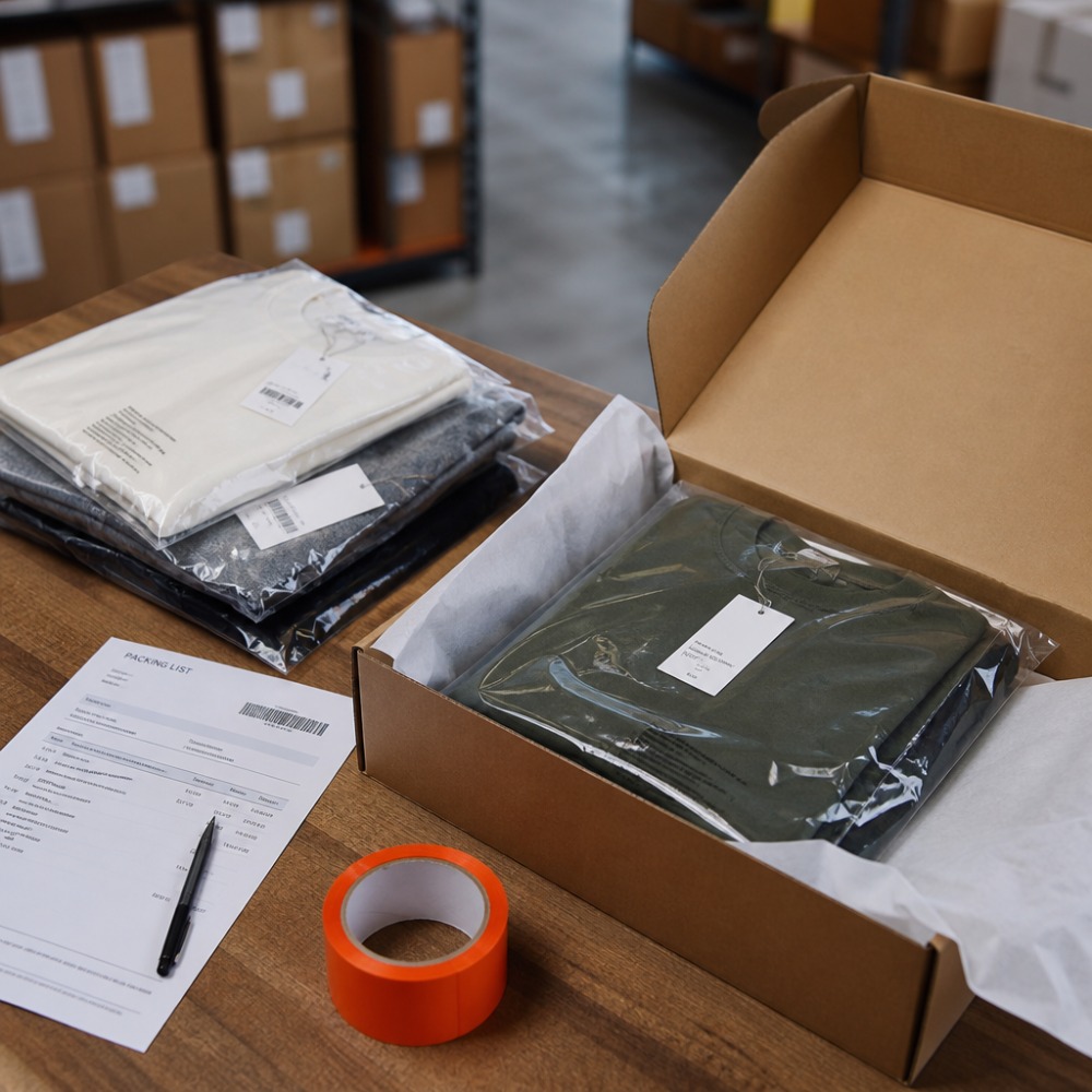 Packaging & Delivery — manufacturing stage at Power Wear Industry