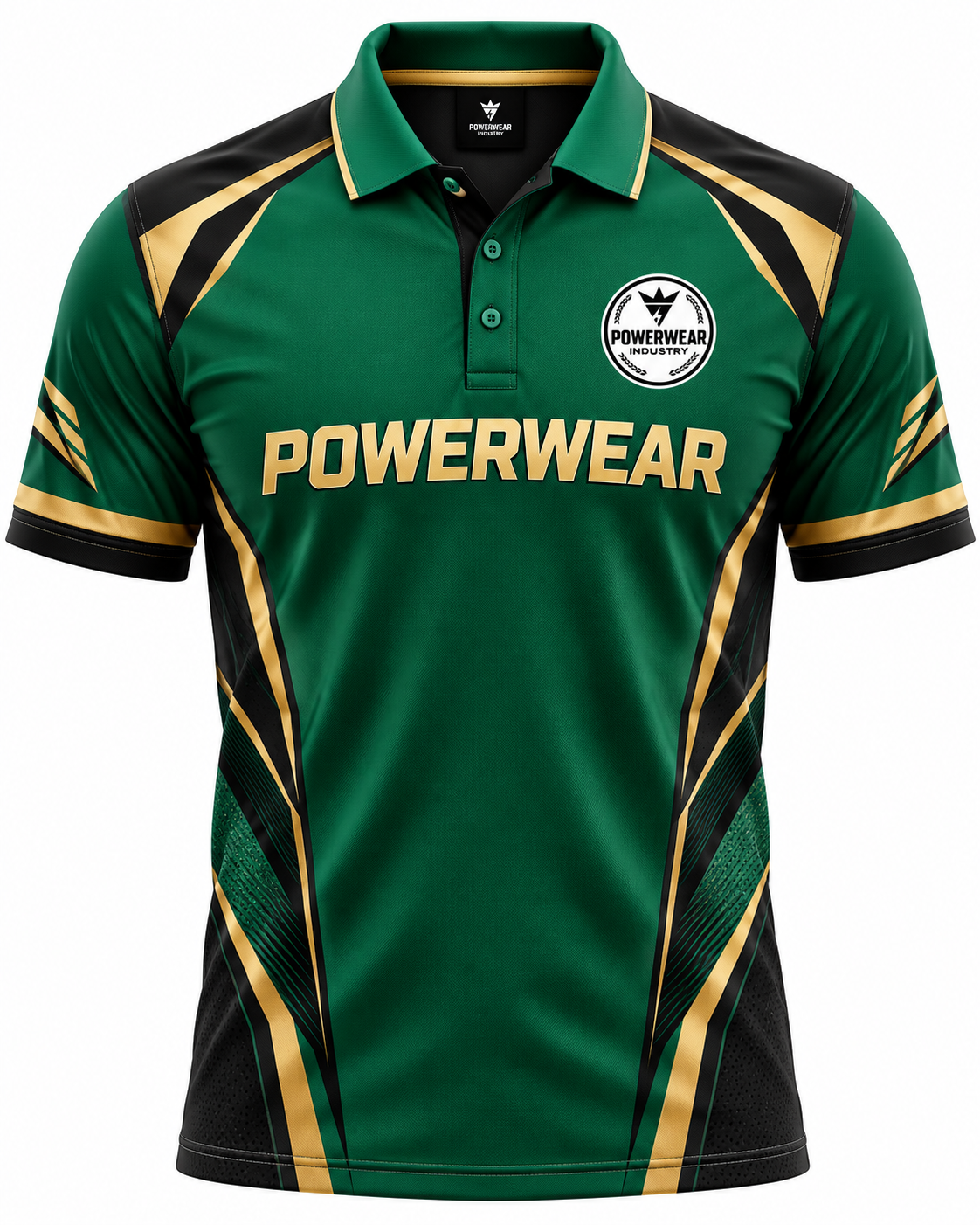 Wholesale Emerald Green Sports Performance Polo - Custom Manufacturing | Power Wear Industry