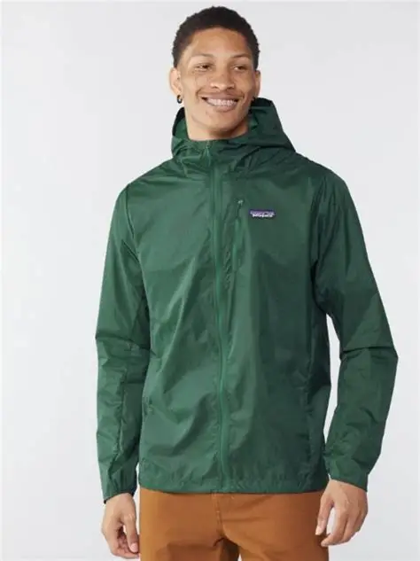 Wholesale Forest Green Hooded Windbreaker - Custom Outerwear
