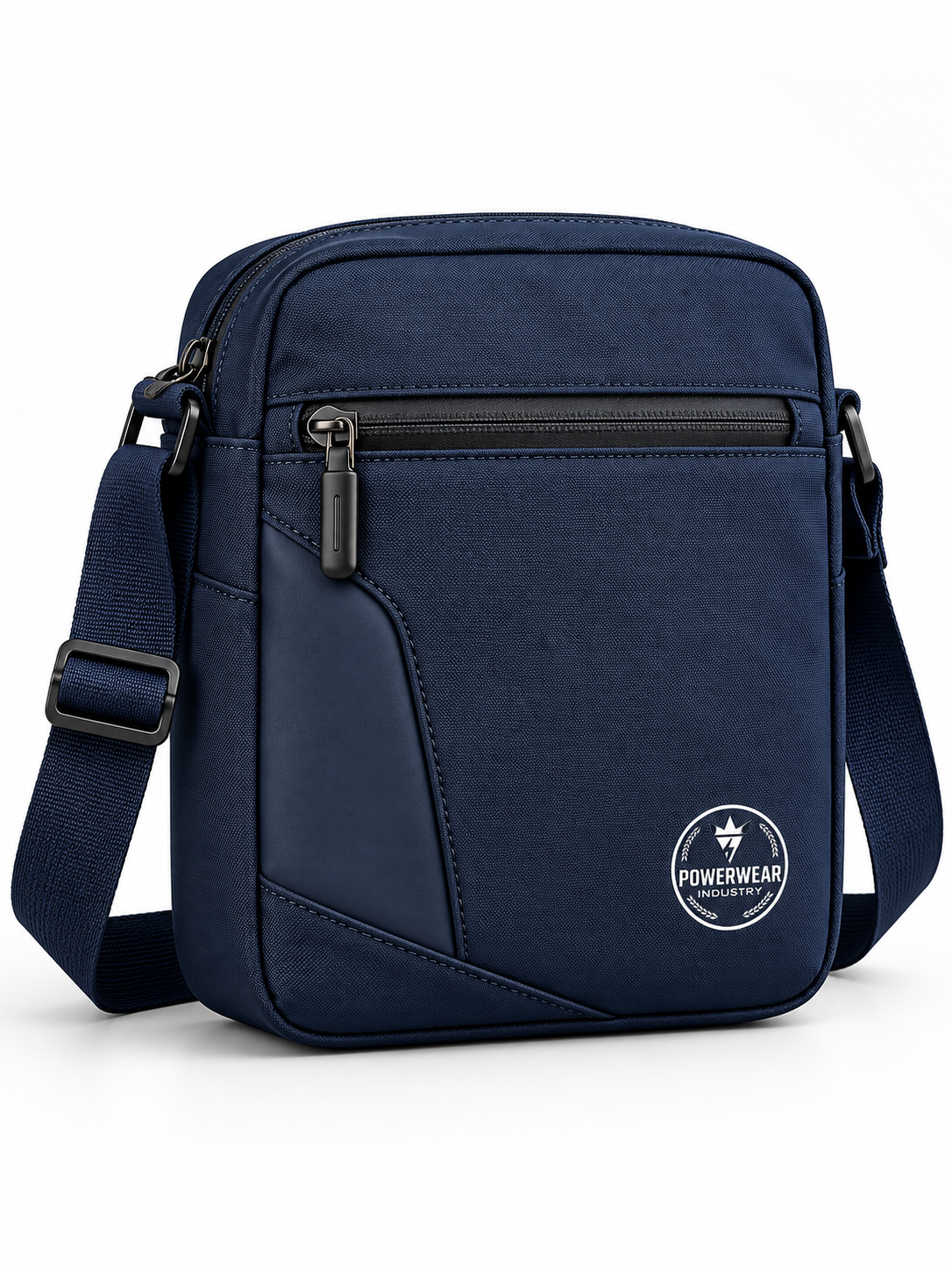 Wholesale Navy Modern Crossbody Bag - Custom Manufacturing | Power Wear Industry