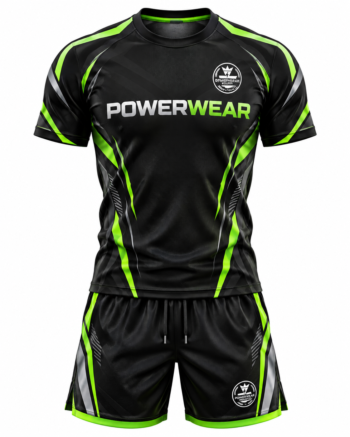 Wholesale Olive Green Black Gym Training Set - Custom Manufacturing | Power Wear Industry