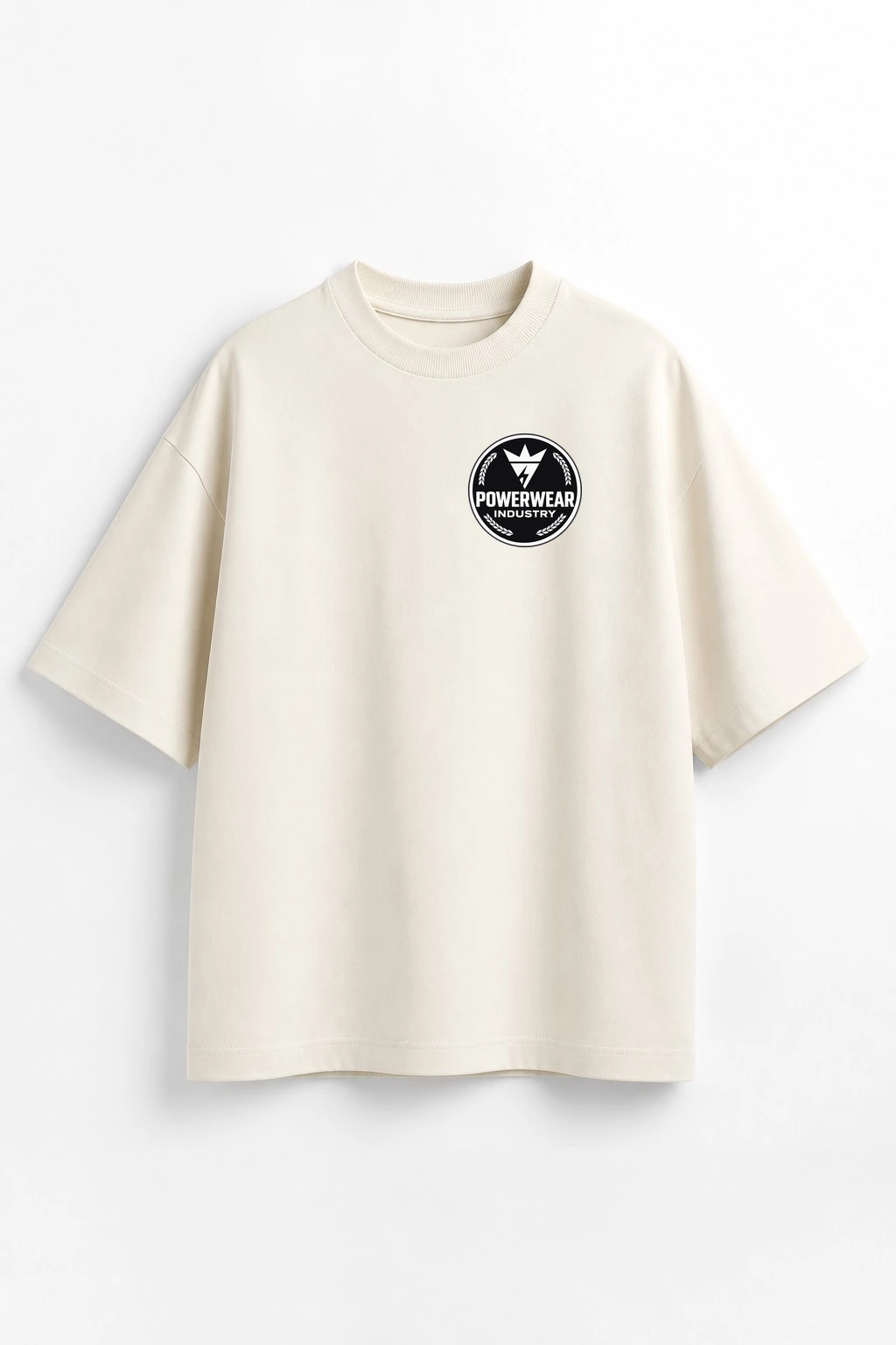 Custom Graphic T-Shirt — Design 11 by Power Wear Industry with branded badge