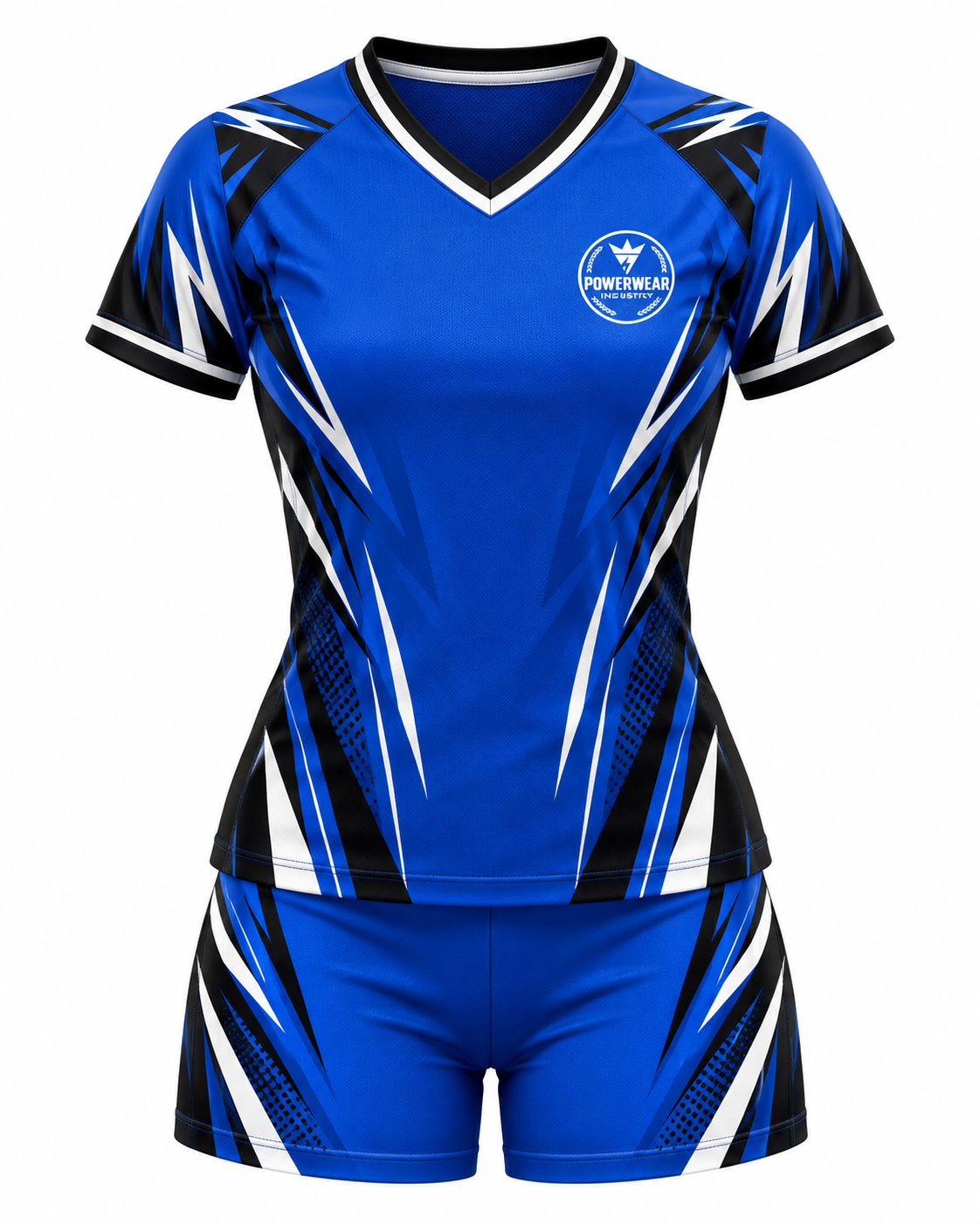 Royal Blue Volleyball Uniform - Powerwear Industry